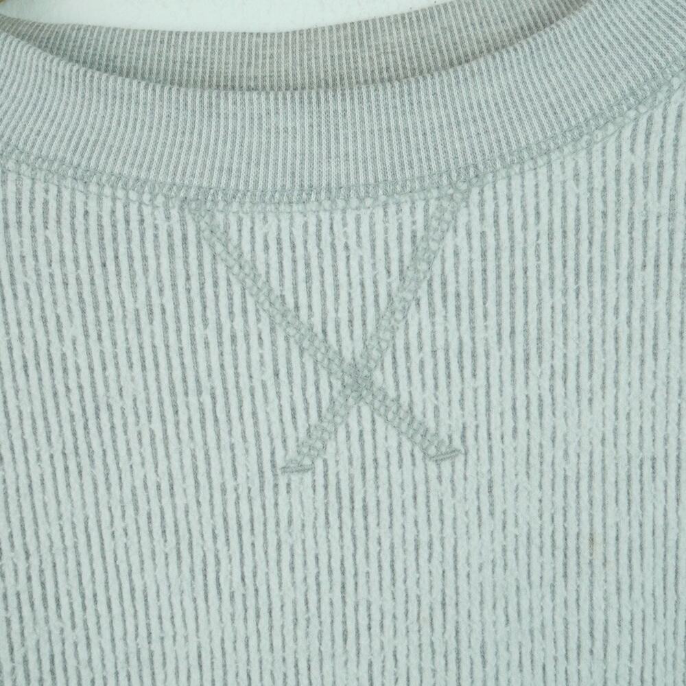 Vintage Y2K Steelers Sweatshirt Embroidered Logo Ribbed Crewneck NFL Pullover - Picture 4 of 10